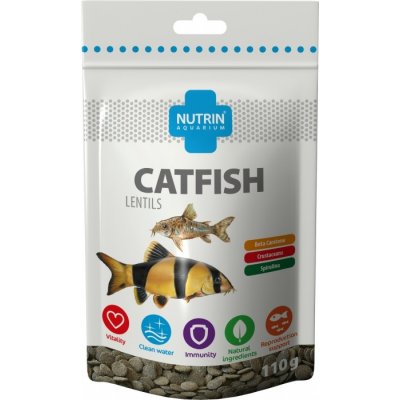 Nutrin Aquarium Catfish Lentils 110 g, 250 ml – Zboží Mobilmania