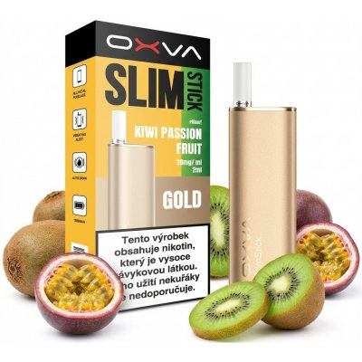 Oxva Slimstick 1500 mAh Kiwi Passion Fruit 20 mg Gold – Hledejceny.cz