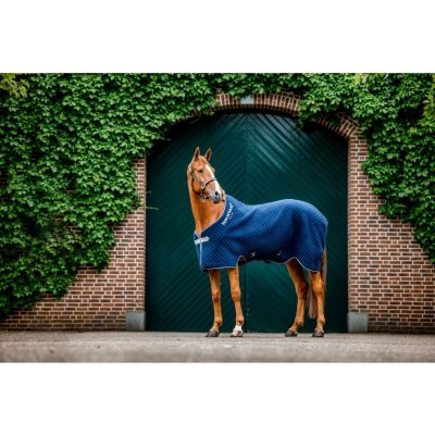 Horseware Deka odpocovací Autumn navy navy & silver – Sleviste.cz