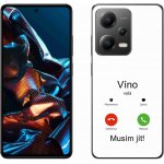 mmCase na Xiaomi Redmi Note 12 Pro 5G - víno volá bílé pozadí – Zboží Živě