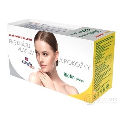 Walmark Stada Kolagen 4000 + WALMARK Biotin 300 µg balení, sáčky 30 ks + 90 tablet – Hledejceny.cz