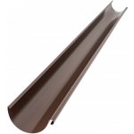 Gutta Barevný okapový žlab 125 mm 125 mm / 4 m, RAL 8017 – Sleviste.cz