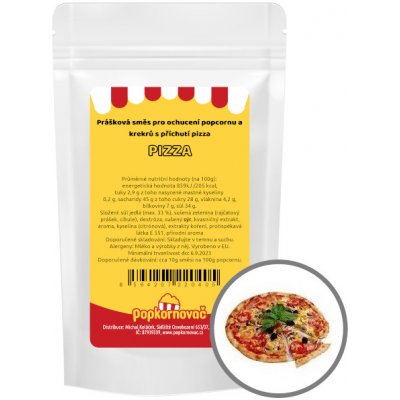 Popkornovač.cz Příchuť na popcorn Pizza 200 g – Zboží Dáma