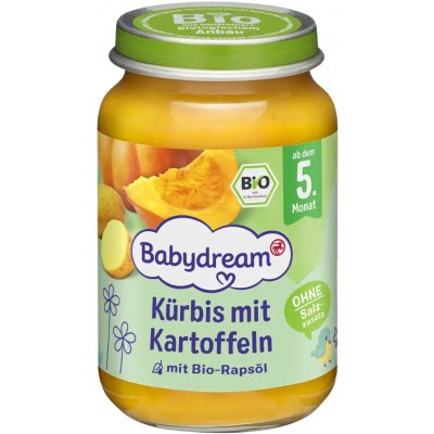 Babydream BIO jemná dýně s bramborami 190 g – Sleviste.cz