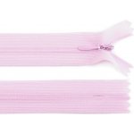 Spirálový zip skrytý šíře 3 mm délka 35 cm Dederon - 178 bordó – Zboží Mobilmania