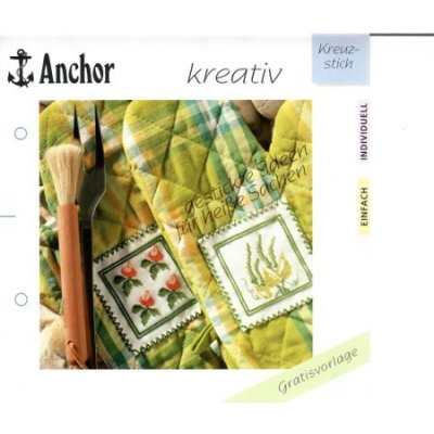 Anchor VÝŠIVKA CHŇAPKA karta 18X18cm – Zboží Dáma