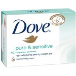 Dove Pure & Sensitive hypoalergenní toaletní mýdlo 100 g – Zbozi.Blesk.cz