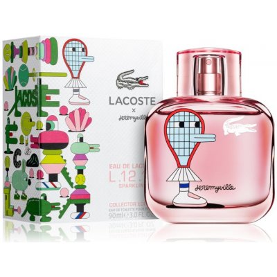 Lacoste Eau de Lacoste L.12.12 Pour Elle Sparkling x Jeremyville toaletní voda dámská 90 ml – Hledejceny.cz