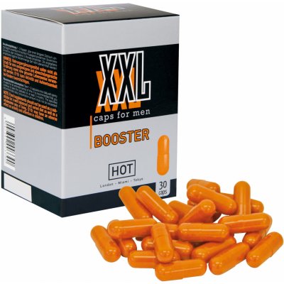 Hot XXL Caps for Men Booster 30 tablet – Zboží Dáma
