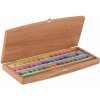 Akvarelová barva Akvarelové barvy White Nights v dřevěném boxu 48 dílný set
