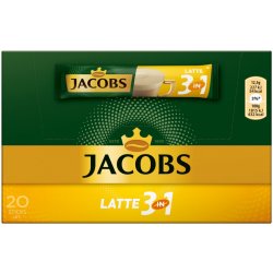 Jacobs 3v1 Latte 20 x 12,5 g
