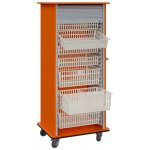 DEXTER 27 ABS vozík boxový, roletový, 1780x780x620 mm, mandarinka – Hledejceny.cz