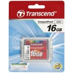 Transcend CompactFlash 16 GB TS16GCF133 – Zbozi.Blesk.cz