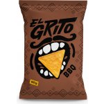 EL GRITO Kukuřičné tortilla chipsy s příchutí barbecue 90 g – Zboží Dáma