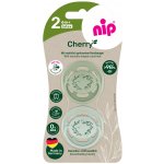 Nip Cherry Nature line šidítko kaučuk 2ks green/green – Zbozi.Blesk.cz