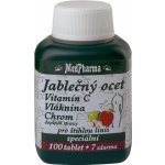 MedPharma Jablečný ocet + vláknina + vitamin C + chrom 107 tablet – Hledejceny.cz