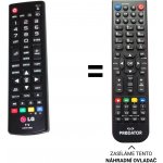 Dálkový ovladač Predátor LG AKB73715622 – Zboží Živě