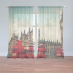 Sablio Záclony Londýn: 2ks 150x250cm – Hledejceny.cz