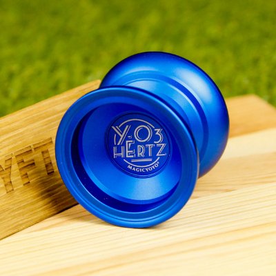 Kovové yoyo Hertz MagicYoyo na freestyle triky Modrá – Hledejceny.cz