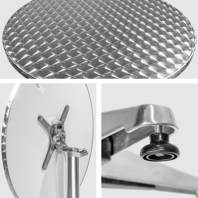 Tectake 401489 hliníkový bistro stůl – Zboží Dáma