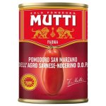 San Marzano Rajčata Mutti DOP pelati celá oloupaná italská pizza 400 g – Zboží Dáma