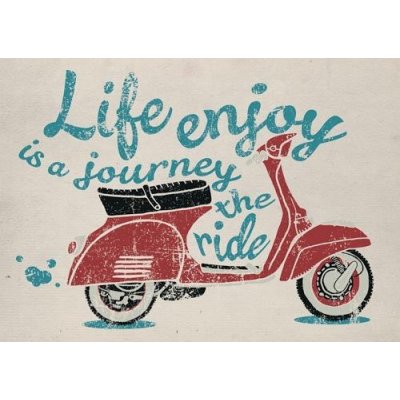 Pohlednice Život je cesta – Sleviste.cz