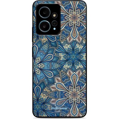 Mobiwear Glossy - Xiaomi Redmi Note 12 4G - G038G - Modré mandala květy – Zboží Živě