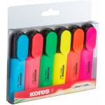 Kores Bright Liner 6 ks – Zboží Živě