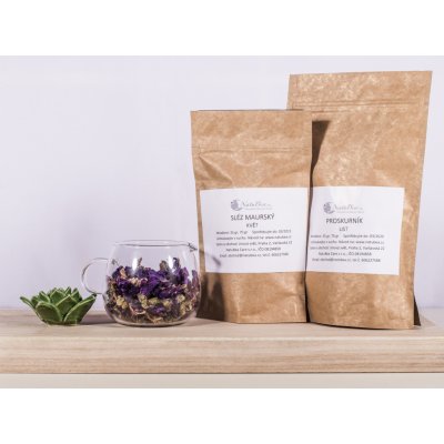 NATUBEA Sléz maurský bylinný vlasový oplach 50 g – Hledejceny.cz