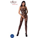 Passion Bodystocking BS076 Black – Zboží Dáma