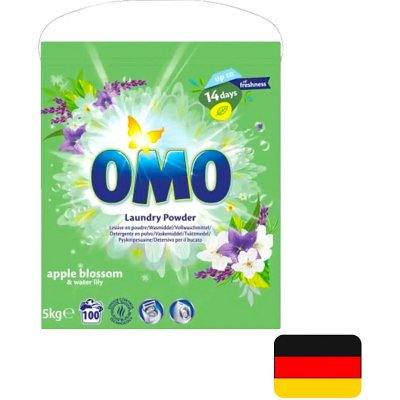 Omo univerzální prací prášek apple & water lily 5 kg 100 PD – Zboží Dáma