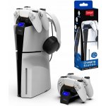 iPega P5016 Rainbow Bridge Dual Charger PS5 – Zboží Živě