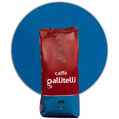 Caffe Galliatelli DEK zrnková 1 kg – Hledejceny.cz