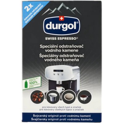 Durgol Swiss Espresso odstraňovač vodního kamene 2×125 ml – Zboží Mobilmania