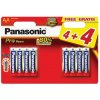 Baterie primární Panasonic Pro Power AA 4+4ks LR6PPG/8BW