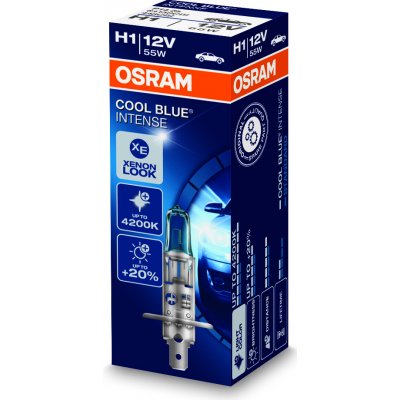 Osram Cool Blue Intense 64150CBI H1 P14,5s 12V 55W – Hledejceny.cz