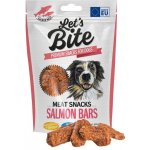 Brit Let's Bite Meat Snacks Salmon Bars 80 g – Zboží Mobilmania