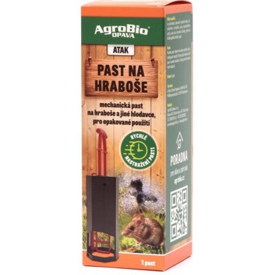 Past na hraboše AGROBIO Atak 1ks – Zboží Mobilmania