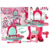 shumee Kosmetický set toaletní stolek se zrcadlem Light Sound Jewelry Pink