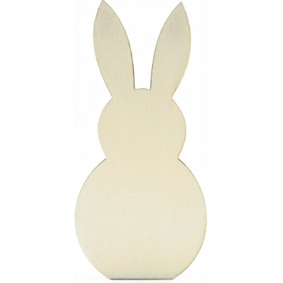 Dřevěný výřez zajíc 9 x 4,5 cm – Hledejceny.cz