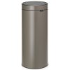 Koš Brabantia Touch Bin New 30 L platinová 115363