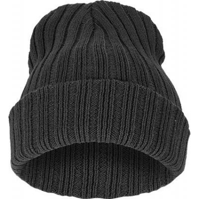 Blingstar zimní čepice Striped Blank Graphite – Hledejceny.cz