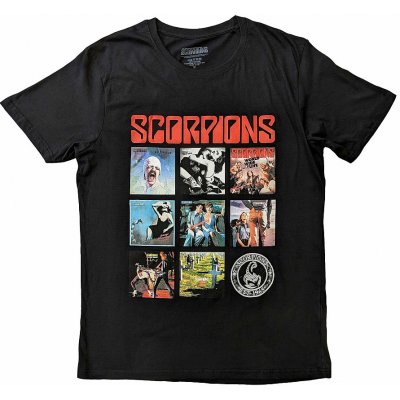 Scorpions tričko Remastered Black pánské