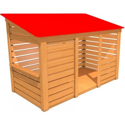 Monkey domek Sovička Červená – Zboží Dáma