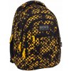 Školní batoh Backup žlutá a zlatá