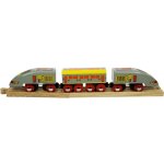 Bigjigs Rail Rychlík Eurostar + 3 koleje – Sleviste.cz