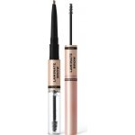 Makeup Revolution Laminate Brow Pencil tužka na obočí Medium Brown 2,1 g – Zbozi.Blesk.cz