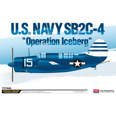 Academy Model Kit letadlo 12545 U.S.Navy SB2C 4 Operation Iceberg LE: CF 36 12545 1:72 – Zboží Mobilmania