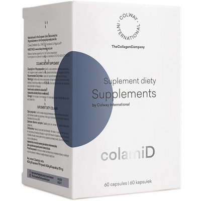Colway International ColamiD pro zdráve kostí Přirodní Vapník, Vitamín D3 a K2, 60 kapslí