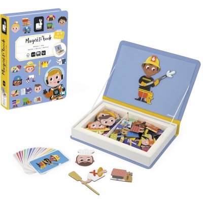 Janod magnetibook Povolání – Zboží Dáma